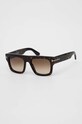 Tom Ford okulary przeciwsłoneczne gradientowa czerwony FT0711.5352F