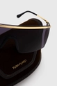 czarny Tom Ford okulary przeciwsłoneczne