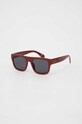 Vans okulary przeciwsłoneczne VN0A7PR1BQS1 bordowy SS23