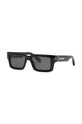 Philipp Plein okulary przeciwsłoneczne prostokątne czarny SPP044M.530700