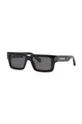 czarny Philipp Plein okulary przeciwsłoneczne Unisex