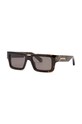 Philipp Plein okulary przeciwsłoneczne jednolita brązowy SPP044M.530722