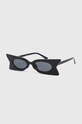 Jeepers Peepers okulary przeciwsłoneczne jednolita czarny JP18964