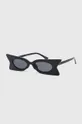 czarny Jeepers Peepers okulary przeciwsłoneczne Unisex