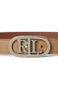 Αξεσουάρ Δερμάτινη ζώνη Lauren Ralph Lauren 412883714 καφέ