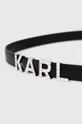 Δερμάτινη ζώνη Karl Lagerfeld  Φυσικό δέρμα