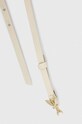 Δερμάτινη ζώνη Patrizia Pepe 8W9882.L061 λευκό AW23