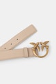 Pinko pasek skórzany 100125.A0F1 beżowy AA00