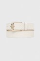 BOSS cintura in pelle beige 50492525