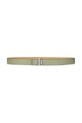 Lauren Ralph Lauren cintura in pelle bilaterale verde 412908984