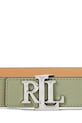 Аксесуари Двосторонній шкіряний ремінь Lauren Ralph Lauren 412908984 зелений