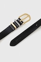 HUGO pasek skórzany 50470633 czarny SS23