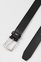 Tommy Hilfiger pasek skórzany AM0AM10660.PPYX czarny SS23