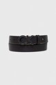 Kožený opasok Calvin Klein Planet friendly čierna K50K510353.PPYX