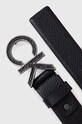 Kožený opasok Calvin Klein K50K510353.PPYX čierna SS23