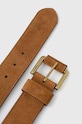 Polo Ralph Lauren curea din piele intoarsa 405854526 bej AW25