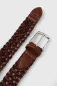 Шкіряний ремінь Polo Ralph Lauren 405898674 коричневий SS23