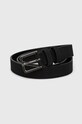 Emporio Armani curea de piele negru Y4S531.Y209J