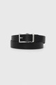Kožený pásek Guess černá BM7542.LEA35