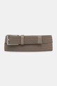 Armani Exchange öv nappa bőr szürke 951369.3R863