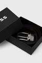 Αξεσουάρ Δερμάτινη ζώνη BOSS 50491871 μαύρο