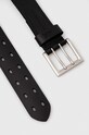AllSaints pasek skórzany AS400245 czarny SS23