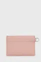 Чехол на карты Calvin Klein розовый