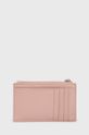 Calvin Klein etui na karty pastelowy różowy