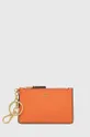 πορτοκαλί Δερμάτινο πορτοφόλι Lauren Ralph Lauren Γυναικεία