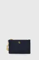 темно-синій Шкіряний гаманець Lauren Ralph Lauren Жіночий