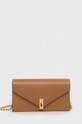 Polo Ralph Lauren borsa a mano in pelle semplice beige 427886738
