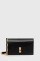 μαύρο Δερμάτινη τσάντα Polo Ralph Lauren Γυναικεία