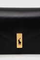 Кожена чанта Polo Ralph Lauren черен 427886738