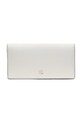 Δερμάτινο πορτοφόλι Lauren Ralph Lauren λείο δέρμα λευκό 432802917