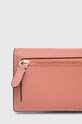 Akcesoria Lauren Ralph Lauren portfel skórzany 432802917 różowy