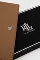 Δερμάτινο πορτοφόλι Lauren Ralph Lauren καφέ 432802917