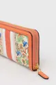 Peňaženka Lauren Ralph Lauren oranžová