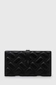 Kožená peněženka Kurt Geiger London přírodní kůže černá 9095700109
