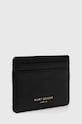 Kurt Geiger London etui na karty skórzane 9128800109 czarny AA00