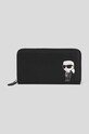 Шкіряний гаманець Karl Lagerfeld 230W3213 чорний