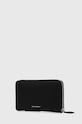 Karl Lagerfeld bőr pénztárca 230W3213 fekete AW24
