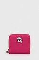 Karl Lagerfeld portofel textil roz 230W3220