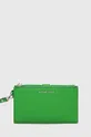 Kožená peňaženka MICHAEL Michael Kors zelená