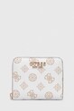 Гаманець Guess імітація лицьової шкіри білий SWPG85.00370