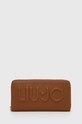 Liu Jo portfel imitacja skóry licowej brązowy AXX027.E0086