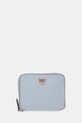 Pinko portfel skórzany skóra licowa niebieski 100249.A0F1