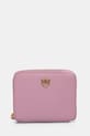 Kožená peňaženka Pinko usňová koža fialová 100249.A0F1