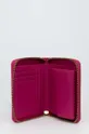 ružová Kožená peňaženka Pinko
