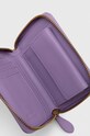 Akcesoria Pinko portfel skórzany 100249.A0F1 fioletowy