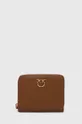 коричневий Шкіряний гаманець Pinko Жіночий